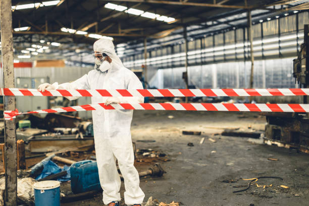 Professional Unattended Death Cleanup technician working in Girard, PA